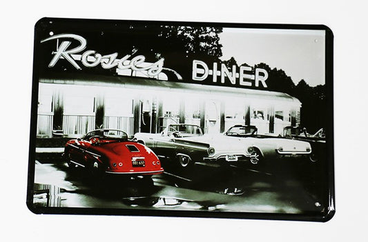 Rosies Dinner, Blechschild, 30x20cm